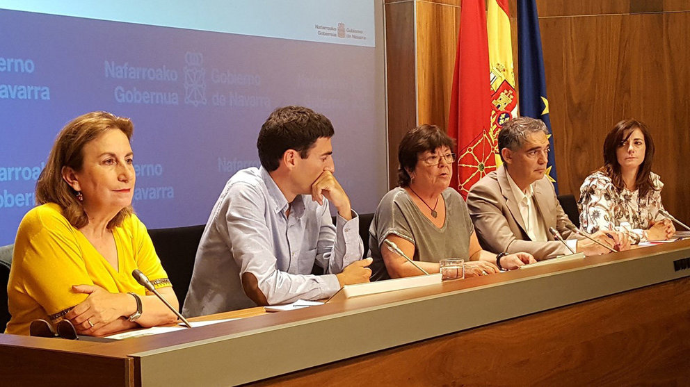 La consejera de Presidencia, Función Pública, Interior y Justicia del Gobierno de Navarra, María José Beaumont, hace balance y señala los nuevos retos en la legislatura