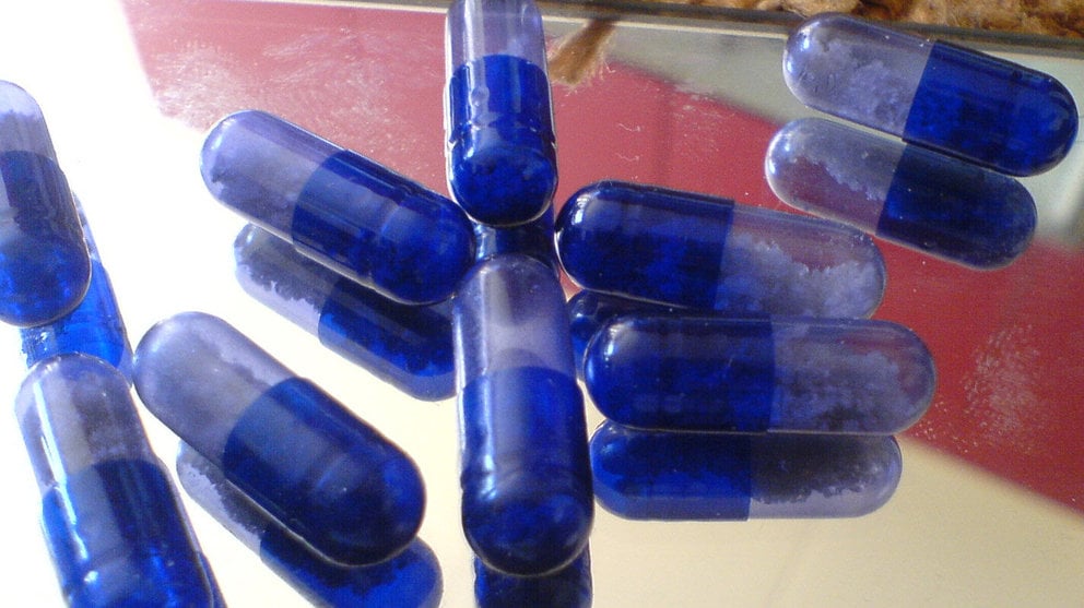 Cápsulas de MDMA, una de las sustancias encontradas al detenido en Lacunza. Droga.