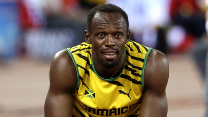 Usain Bolt después de una de las pruebas de atletismo EFE