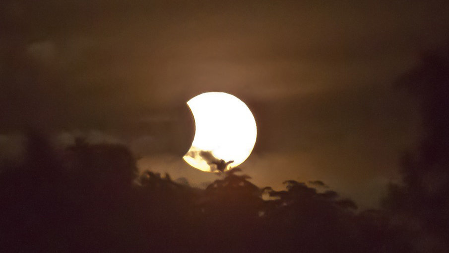 Imagen de un eclipse de sol ARCHIVO
