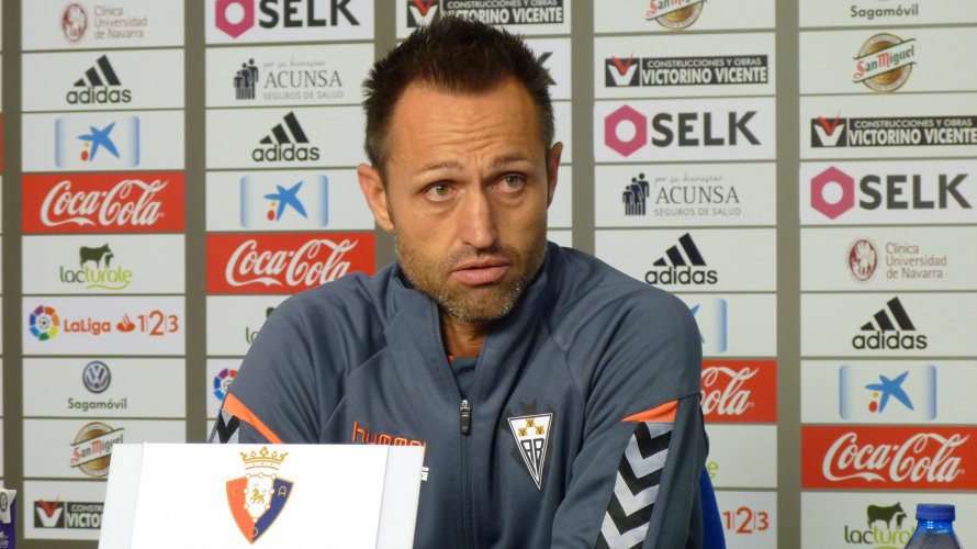 José Manuel Aira entrena al Albacete.