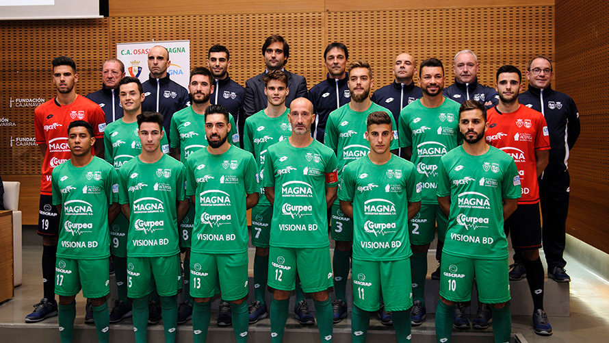 Presentación del equipo Osasuna Xota para la temporada 2017-2017. MIGUEL OSÉS_7