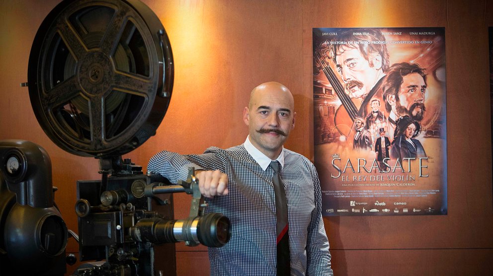 Golem Yamaguchi, entrevista con Joaquín Calderón, director de la película 'Sarasate, el rey del violín' 