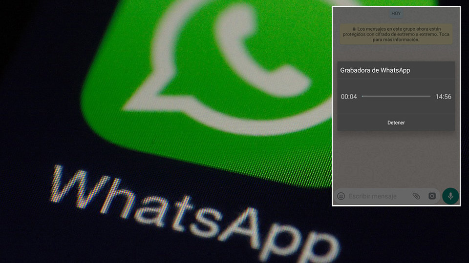 WhatsApp ya permite grabar audios sin tener pulsado el botón