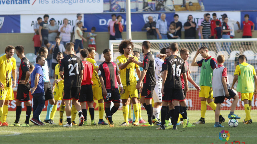 Partido entre Reus y Osasuna disputado en el Estadio Municipal. FOTO LFP (29)