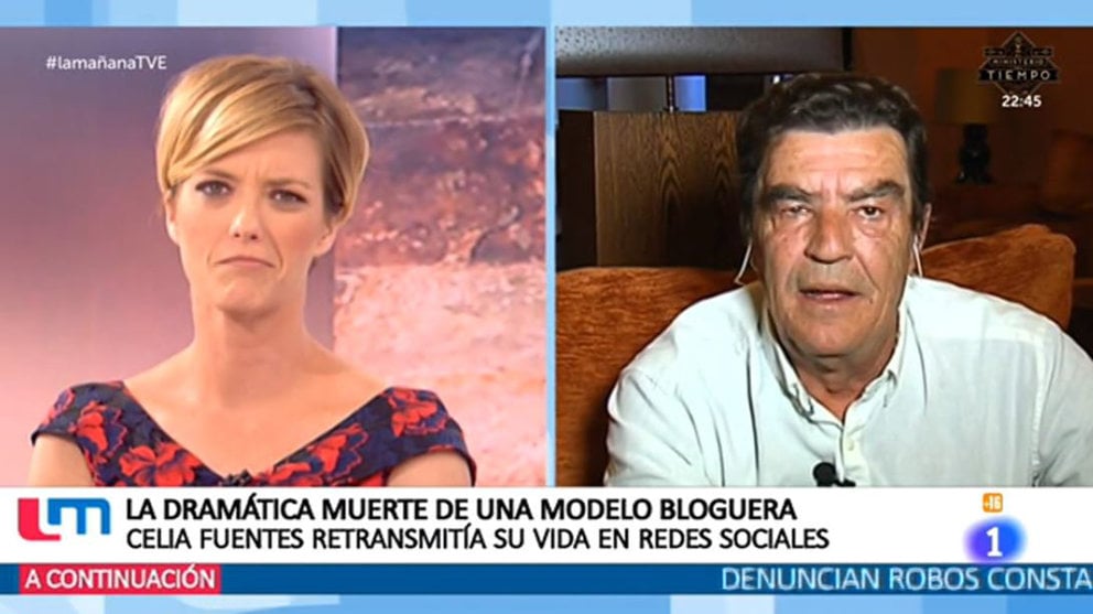 Imagen del programa La mañana de La 1 en el que ha sido entrevistado el juez de menores de Granada, Emilio Calatayud RTVE