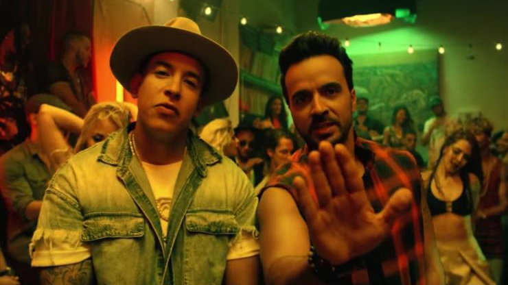 Luis Fonsi junto a Daddy Yankee en el videoclip de Despacito