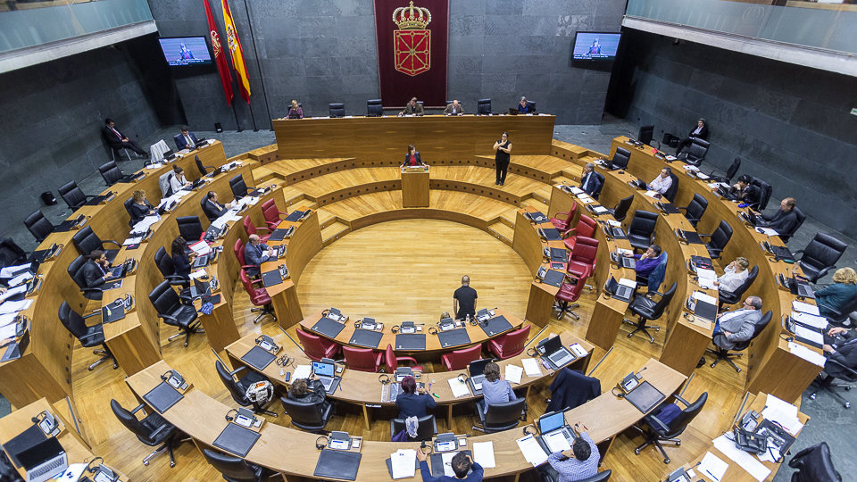 Segundo día del debate sobre el estado de la Comunidad en el Parlamento de Navarra -(41). IÑIGO ALZUGARAY