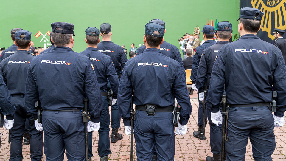 Celebración del día de los Santos Ángeles Custodios, patrón de la Policía Nacional (07). IÑIGO ALZUGARAY
