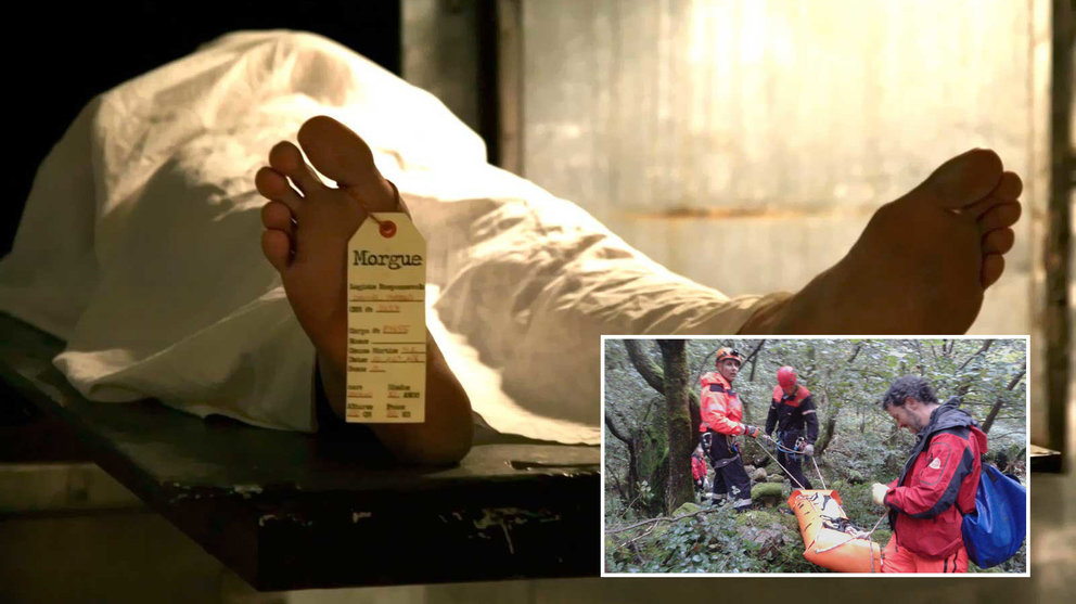 La autopsia no ha podido determinar las causas de la muerte del cadáver de un hombre localizado en Valcarlos Foto EFE Bomberos de Navarra