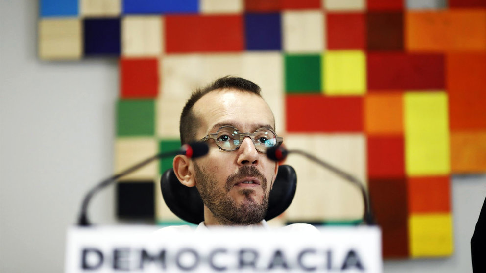 Pablo Echenique, portavoz de Podemos.