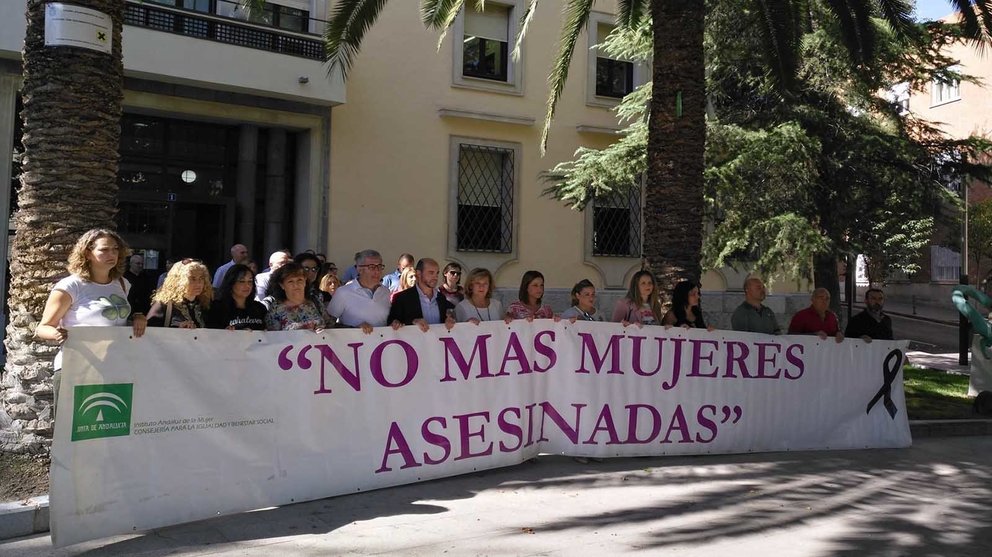 La Junta de Andalucía se manifiesta en contra de la violencia de género contra las mujeres