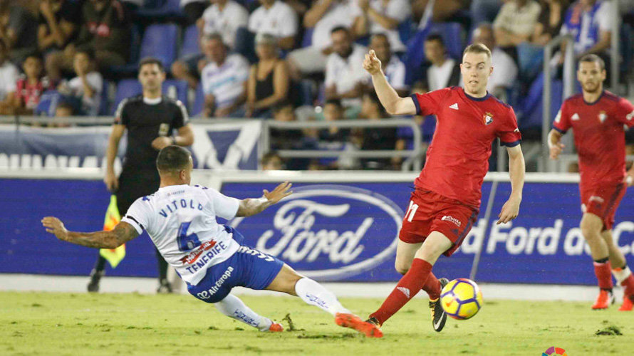 Imágenes del partido disputado entre el Tenerife y Osasuna en la 12ª jornada de liga. LALIGA 123 (5)