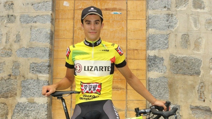 Sergio Samitier en el equipo Lizarte. cedida.