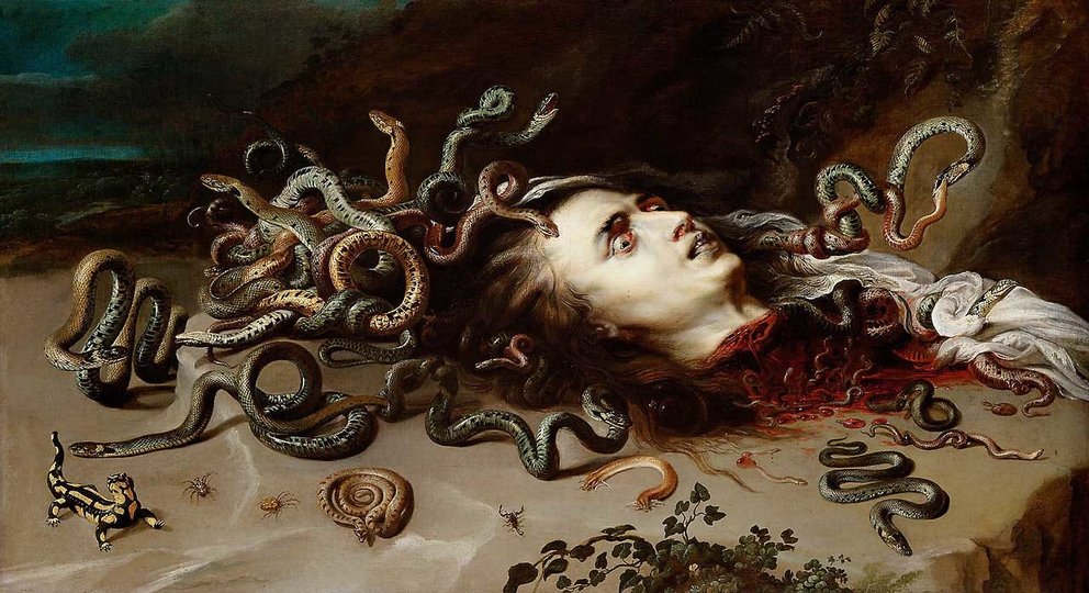 La cabeza de Medusa, de Rubens y Snyders.