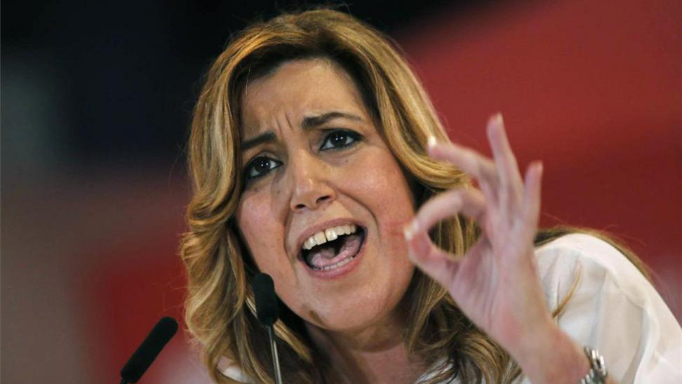 La presidenta de Andalucía, Susana Díaz, en un acto político EFE
