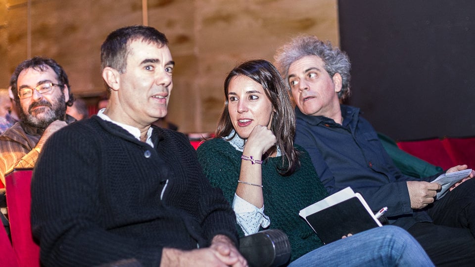 Acto de Podemos con Irene Montero, Eduardo Santos y Marcelo Expósito (19). IÑIGO ALZUGARAY