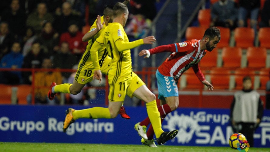 Osasuna se enfrenta al Lugo en el Estadio Anxo Carro en la decimosexta jornada de la Liga123 LALIGA 123 11