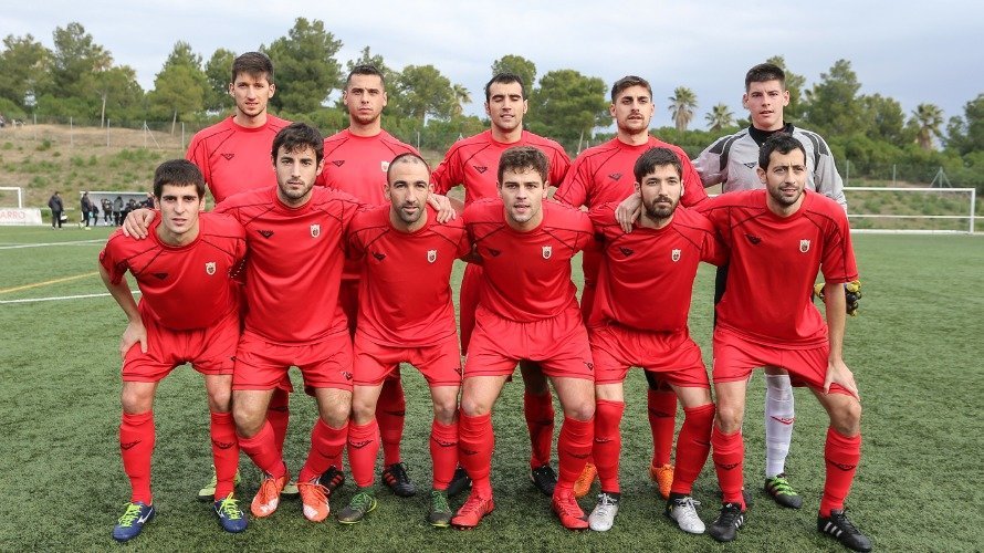 Selección Navarra ante Extremadura. Cedida.