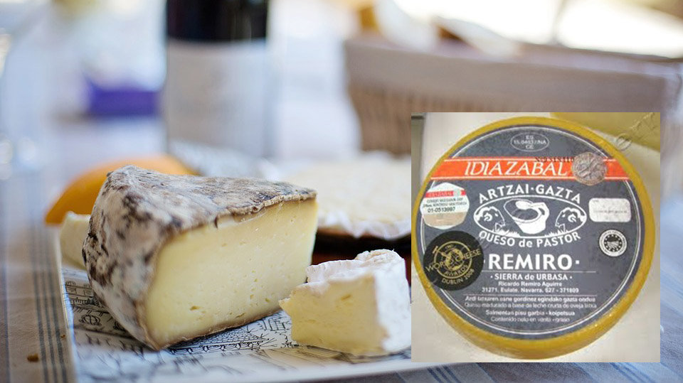 El queso de Eulate que ha sido premiado como 'uno de los mejores de este 2017