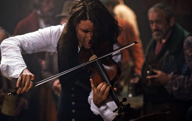 Una imagen de la película que recrea la historia del 'violinista del diablo'.