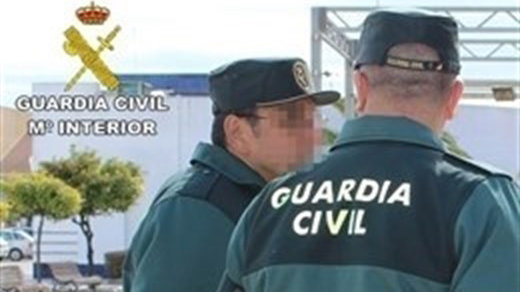 Una imagen de la Guardia Civil
