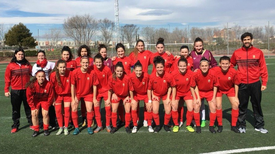 Selección navarra de fútbol sub-18 femenino.
