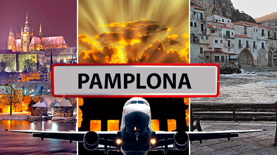 Nuevas rutas directas desde el aeropuerto de Pamplona con motivo de la Semana Santa.