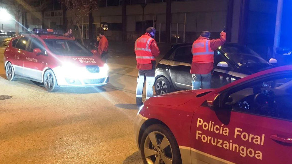 Detención de un conductor francés en Tudela POLICÍA FORAL