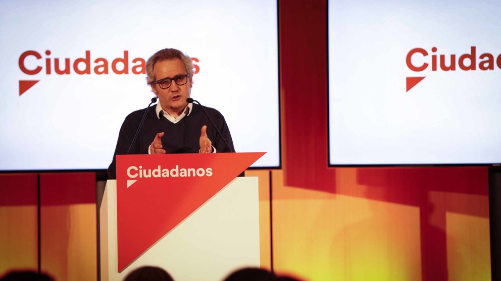 Carlos Pérez Nievas, el portavoz de Ciudadanos en Navarra