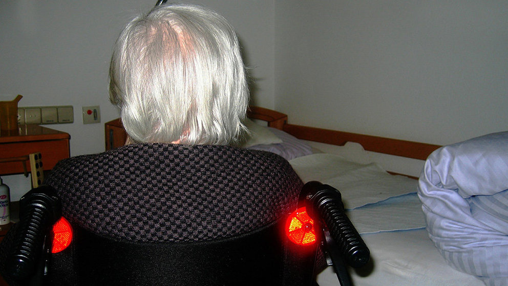 Una persona anciana enferma de Alzheimer. ARCHIVO
