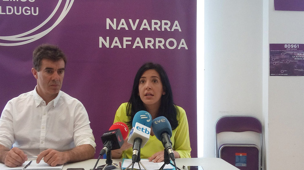 Idoia Villanueva, senadora por Podemos EUROPA PRESS