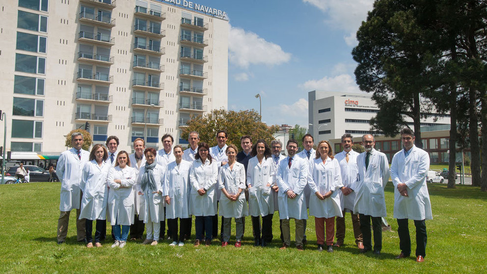 Investigadores de los proyectos de la Universidad de Navarra financiados por el Instituto de Salud Carlos III. CEDIDA