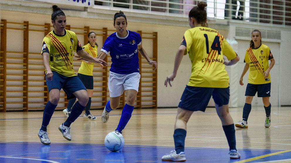 Partido de ida del play off de ascenso a Primera División de Fútbol Sala Femenino entre TXANTREA FSF - CFS FEMINSPORT. MIGUEL OSÉS_8
