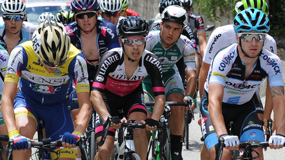 El equipo navarro Lizarte es protagonista en el Giro sub-23. Lizarte