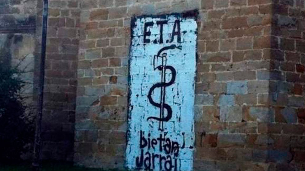 Graffiti a favor de ETA EFE