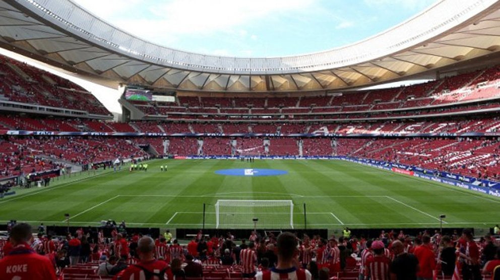 El Wanda Metropolitano estadio del Atlético de Madrid durante un partido de la pasada temporada EFE Javier López