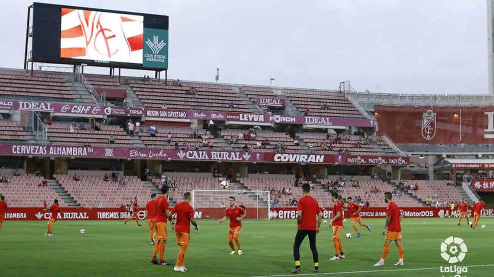 Partido entre Granada y Osasuna correspondiente a la tercera jornada de la Liga123 disputado en el estadio de Los Cármenes. FOTO - LALIGA (2)