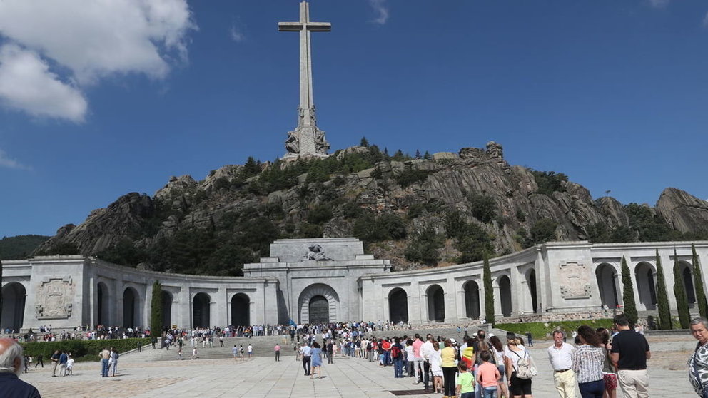 Una imagen del Valle de los Caídos, donde reposan los restos de Franco.