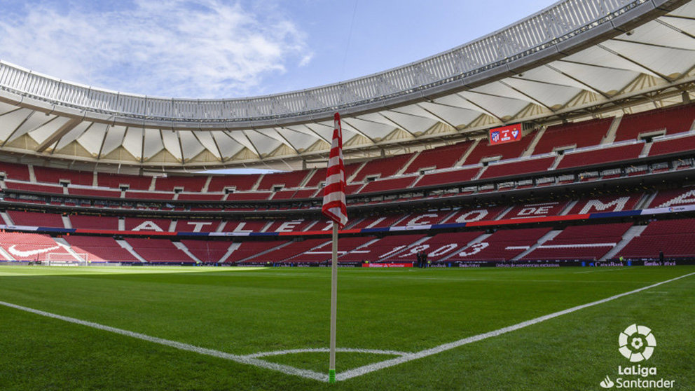 Estadio Wanda Metropolitano de Madrid. La Liga.