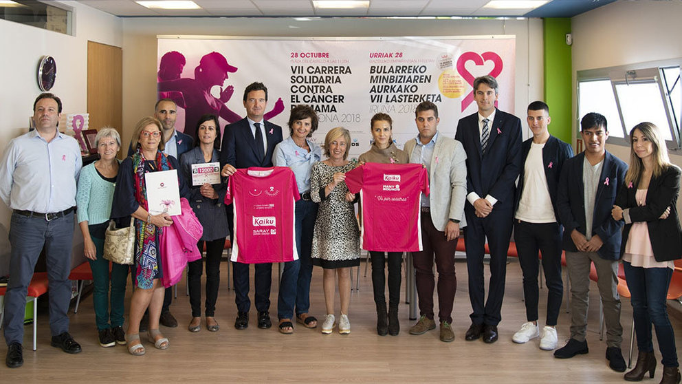Presentación de la VII carrera solidaria contra el cáncer de mama