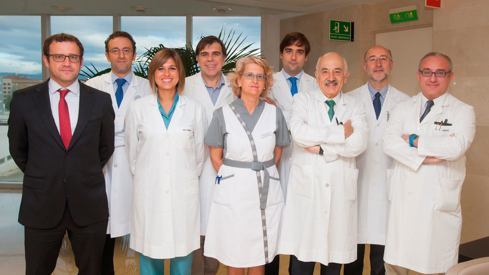 Equipo investigador del Departamento de Cirugía Ortopédica y Traumatología de la Clínica Universidad de Navarra CEDIDA