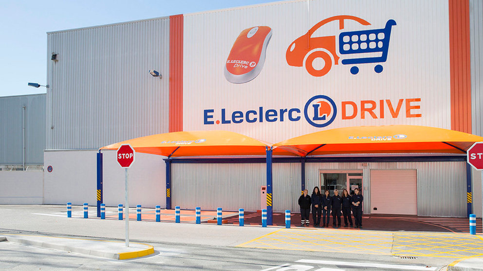 E.Leclerc comienza su venta on-line a través de un nuevo servicio de recogida y de entrega a domicilio.