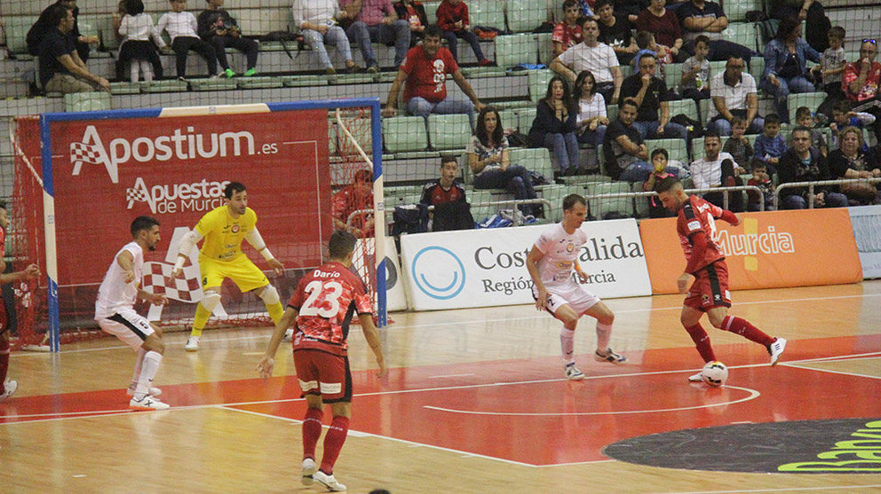 Imagen de un partido anterior de Aspil-Vidal Ribera frente a El Pozo Murcia CEDIDA
