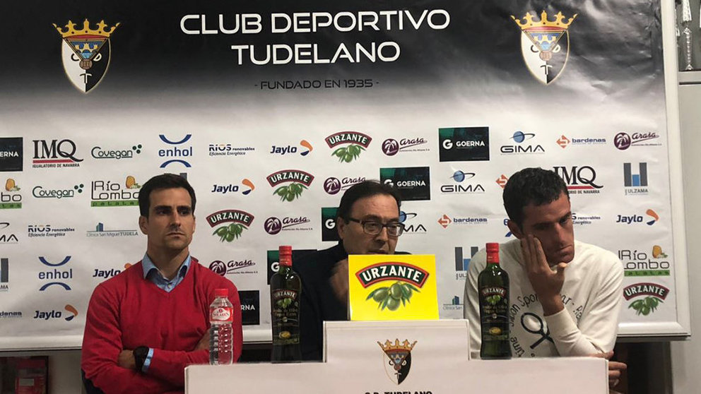 El Tudelano anuncia el cese del técnico Iñigo Valencia TWITTER TUDELANO