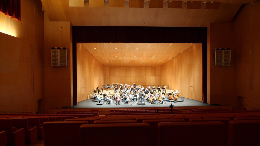 La Orquesta Sinfónica de Navarra graba El Cascanueces en Baluarte Foto BALUARTE (2)
