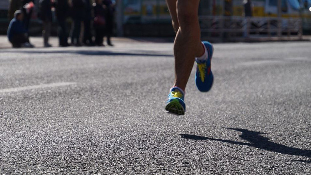 Imagen de archivo de una persona corriendo ARCHIVO