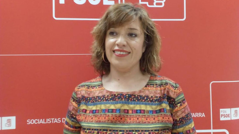 Silvia Cepas, secretaria general del PSN en Tudela CEDIDA