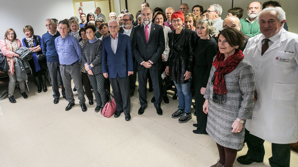 El Servicio Navarro de Salud-Osasunbidea rinde homenaje a los y las 51 profesionales de Atención Primaria del área de Pamplona que se han jubilado en 2018 (03). IÑIGO ALZUGARAY