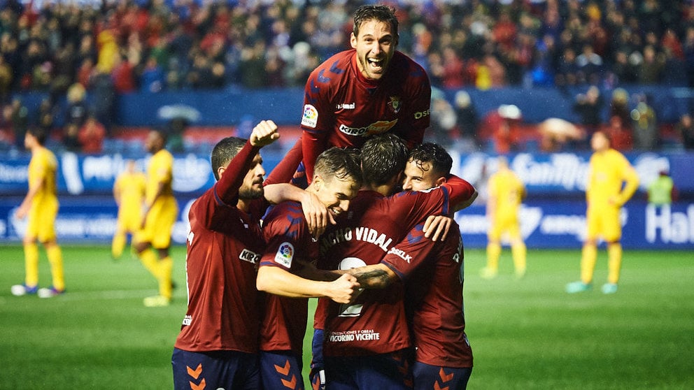 Osasuna y Alcorcón se enfrentan en el partido de la decimocuarta jornada de La Liga 123. MIGUEL OSÉS 13
